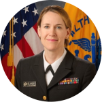 Headshot of Captain Heidi Blanck, Ph.D.