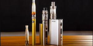 Various types of e-cigarettes 