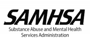 Substance Abuse and Mental Health Services Administration’s (SAMHSA) logo
