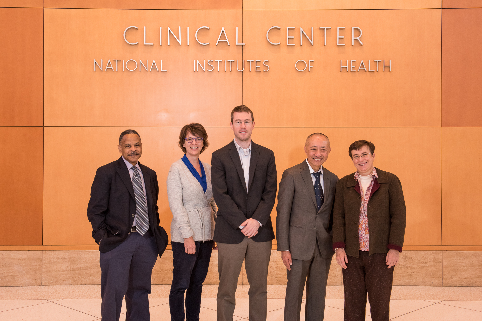 Workshop panel members and chair: Darryl Brown, Susan T. Charles, Matthew Lohman, Albert L. Siu, and Heather Allore