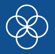 Strategic priority 5 icon, four interconnecting circles